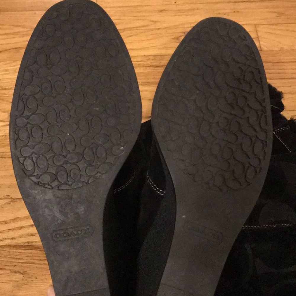Black Coach boots - Picture 4 of 5